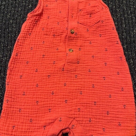 Baby Girl Romper Bundle | 9 Months | Carter’s | Floral & Coral Summer Set - Picture 8 of 9